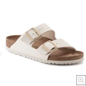 Arizona Vegan Women SandalsTextile in color Eggshell size 9-9.5(40EUB)